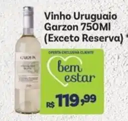 Covabra Supermercados Vinho Uruguaio Garzon oferta