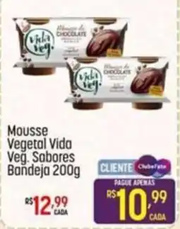 Muffato Mousse vegetal vida veg. sabores oferta