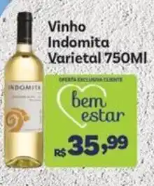 Covabra Supermercados Vinho Indomita Varietal oferta