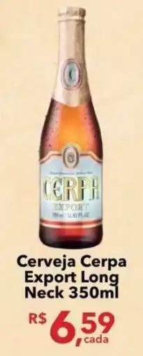UniSuper Cerveja Cerpa Export Long Neck oferta