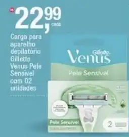 Frangolândia Carga para aparelho depilatório Gillette Venus Pele Sensível oferta