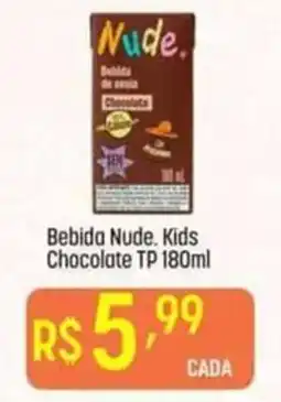 Muffato Bebida nude. kids chocolate oferta