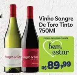 Covabra Supermercados Vinho Sangre De Toro Tinto oferta