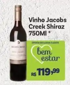 Covabra Supermercados Vinho Jacobs Creek Shiraz oferta