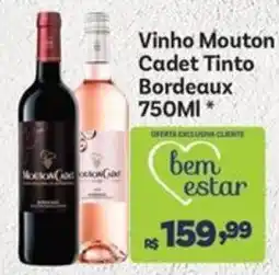 Covabra Supermercados Vinho Mouton Cadet Tinto Bordeaux oferta