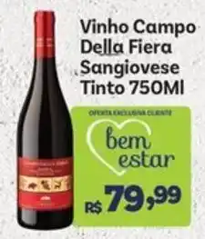 Covabra Supermercados Vinho Campo Della Fiera Sangiovese Tinto oferta