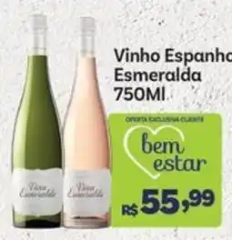 Covabra Supermercados Vinho Espanhol Esmeralda oferta