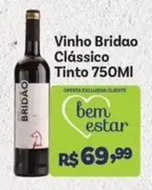 Covabra Supermercados Vinho Bridao Clássico Tinto oferta