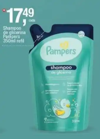 Frangolândia Shampoo de glicerina Pampers oferta