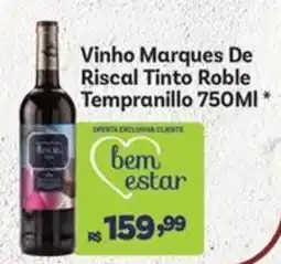 Covabra Supermercados Vinho Marques De Riscal Tinto Roble Tempranillo oferta