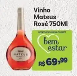 Covabra Supermercados Vinho Mateus Rosé oferta
