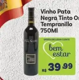 Covabra Supermercados Vinho Pata Negra Tinto Or Tempranillo oferta