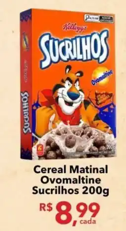 UniSuper Cereal matinal ovomaltine sucrilhos oferta