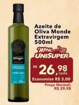 UniSuper Azeite de oliva monde extravirgem oferta