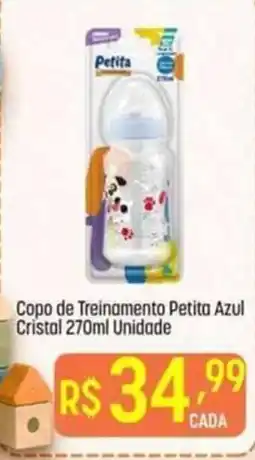 Muffato Copo de Treinamento Petita Azul Cristal oferta