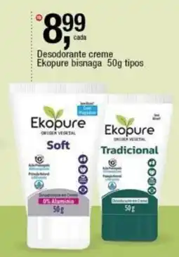 Frangolândia Desodorante creme ekopure bisnaga oferta