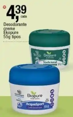 Frangolândia Desodorante creme Ekopure oferta