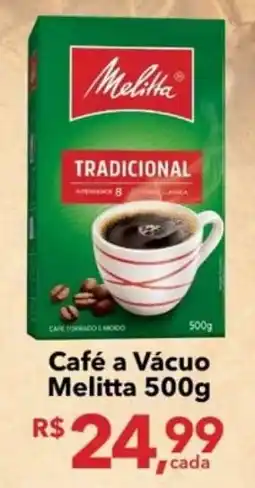 UniSuper Café a Vácuo Melitta oferta
