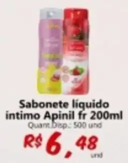 Supermercados Manentti Sabonete liquido intimo Apinil fr oferta
