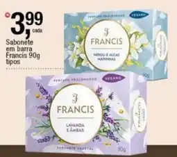 Frangolândia Sabonete em barra francis 90g tipos oferta