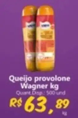Supermercados Manentti Queijo provolone wagner oferta