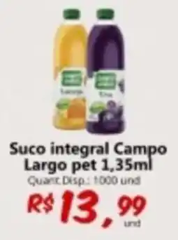 Supermercados Manentti Suco integral Campo Largo oferta