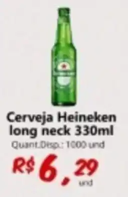 Supermercados Manentti Cerveja Heineken long neck oferta