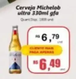 Supermercados Manentti Cerveja Michelob ultra oferta