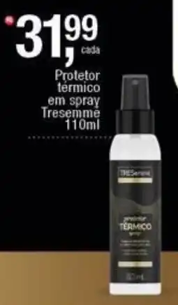 Frangolândia Protetor térmico em spray Tresemme oferta