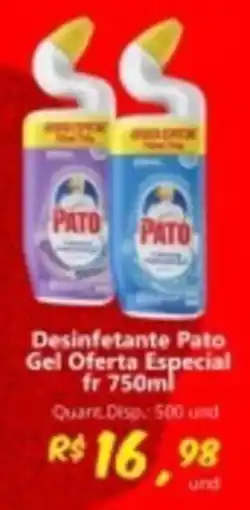 Supermercados Manentti Desinfetante Pato Gel Oferta Especial oferta