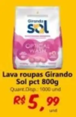 Supermercados Manentti Lava roupas Girando Sol pct oferta