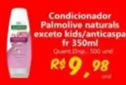 Supermercados Manentti Condicionador palmolive naturals exceto kids/anticaspa oferta