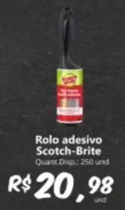Supermercados Manentti Rolo adesivo scotch-brite oferta