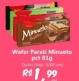 Supermercados Manentti Wafer Parati Minueto oferta