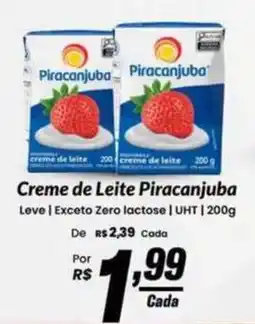 Stok Center Creme de Leite Piracanjuba oferta