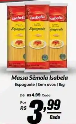 Stok Center Massa Sêmola Isabela oferta