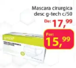 Chama Supermercados Mascara cirurgica desc g-tech oferta