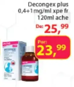 Chama Supermercados Decongex plus 0,4+1 mg/ml xpe fr oferta