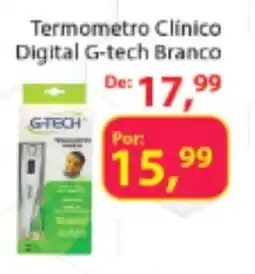 Chama Supermercados Termometro Clinico Digital G-tech Branco oferta