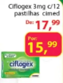 Chama Supermercados Ciflogex 3mg oferta