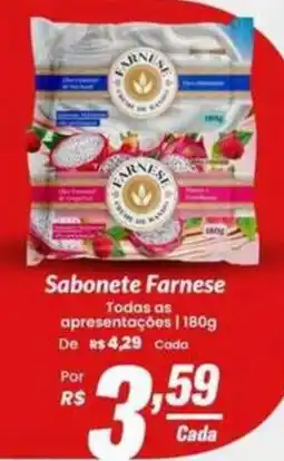 Stok Center Sabonete Farnese oferta
