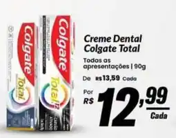 Stok Center Creme Dental Colgate Total oferta