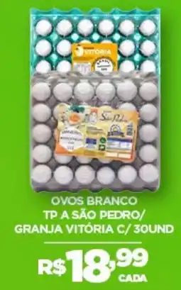 DB Supermercados ovos branco tp a são pedro/ granja vitória oferta