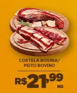 DB Supermercados Costela bovina/ peito bovino oferta