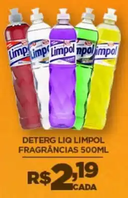 DB Supermercados Deterg lio limpol fragrancias oferta