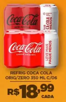 DB Supermercados Refrig coca cola orig/zero oferta