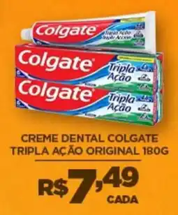 DB Supermercados Creme dental colgate tripla ação original oferta