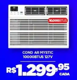 DB Supermercados Cond ar mystic 10000btus 127v oferta
