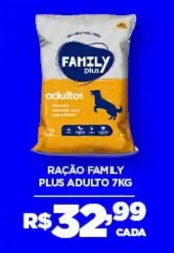 DB Supermercados Ração family plus adulto oferta