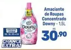 Supermercados Jau Serve Amacianete de roupas concentrado downy oferta